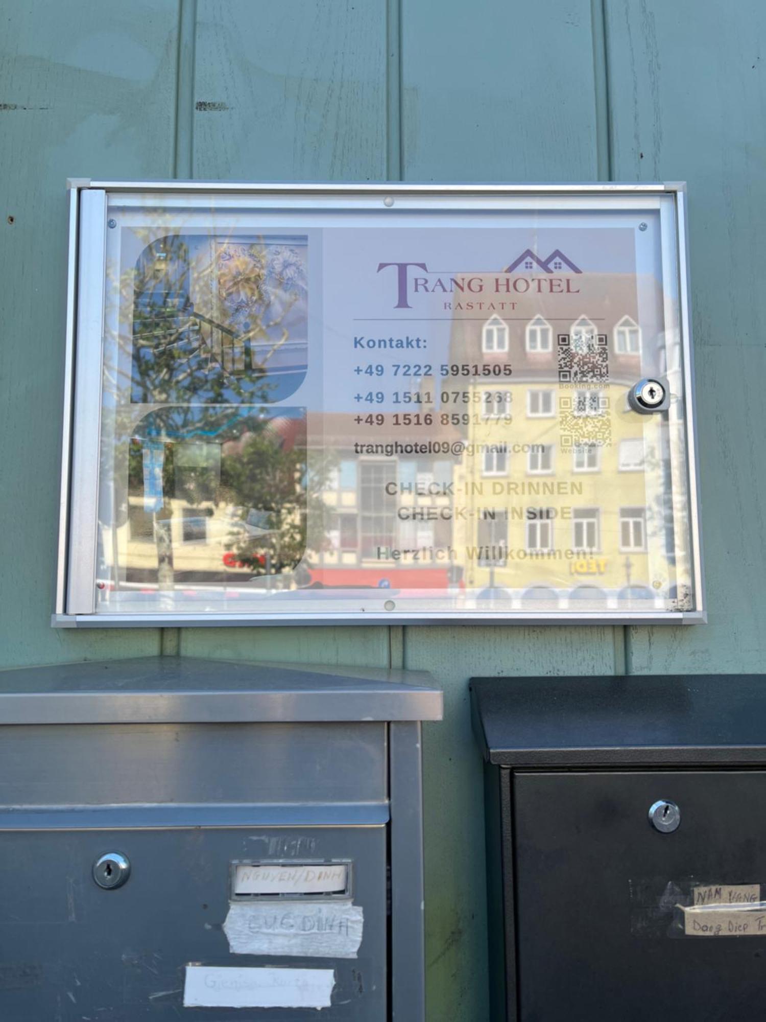 Trang Hotel Rastatt Exterior foto
