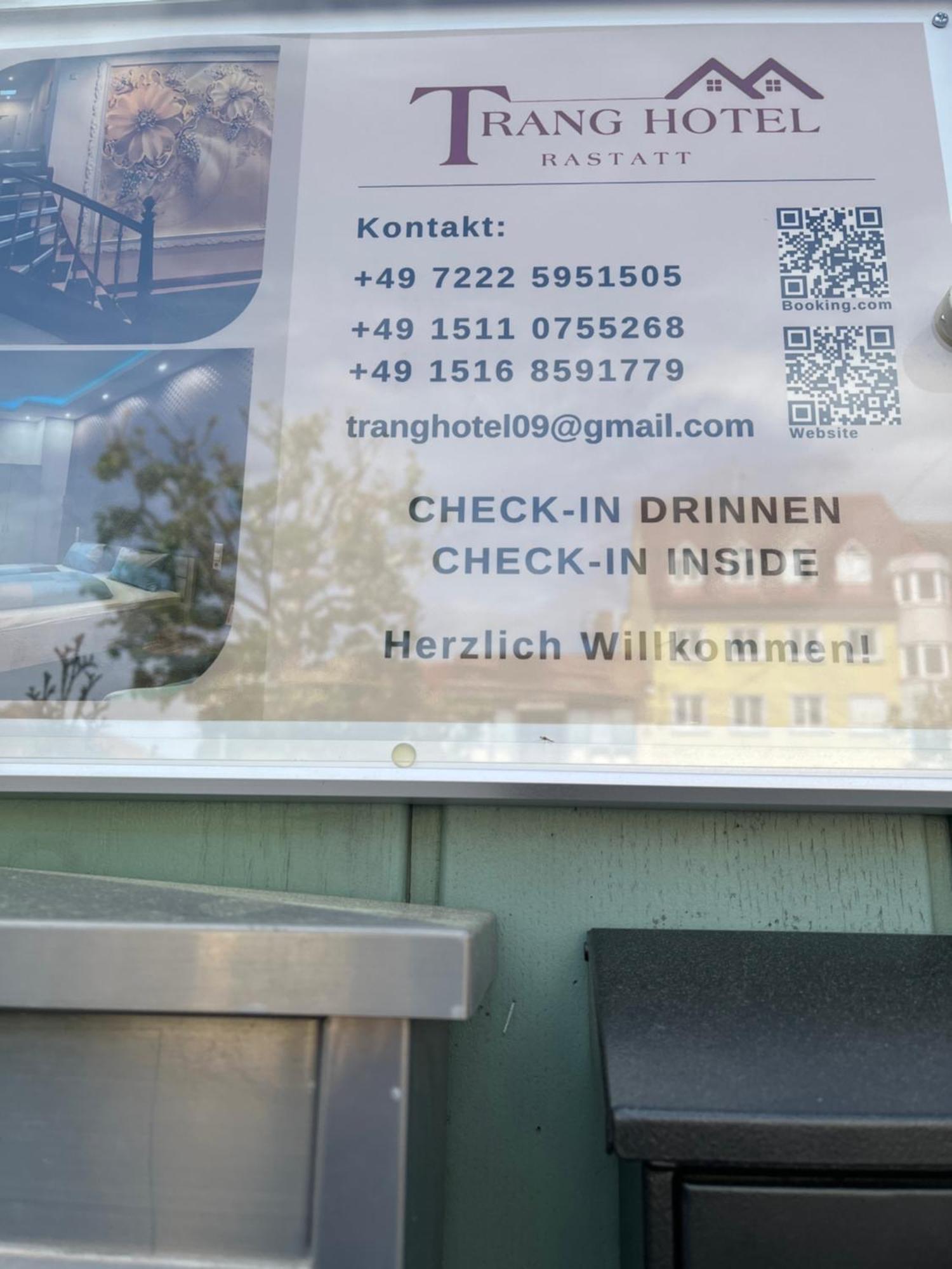 Trang Hotel Rastatt Exterior foto