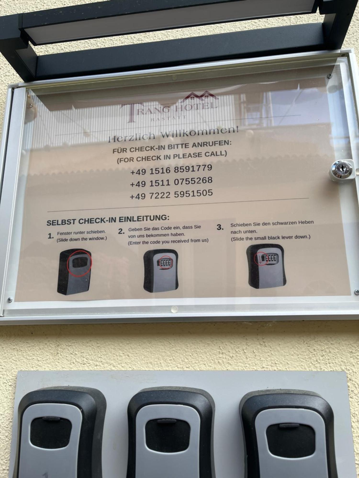 Trang Hotel Rastatt Exterior foto